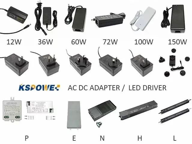 KSPOWER? 只为客户提供一致性，稳定性，安全性更好的电源适配器产品！